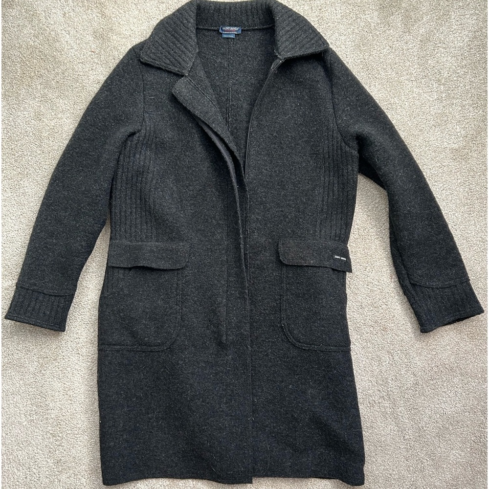 Wool Saint James Zipper Coat